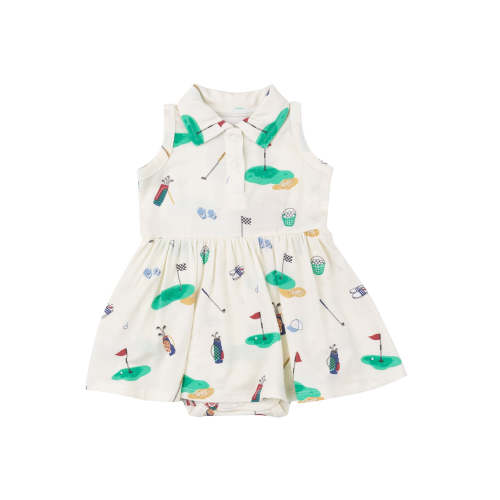 Tennis Tank Bodysuit Dress, Golf