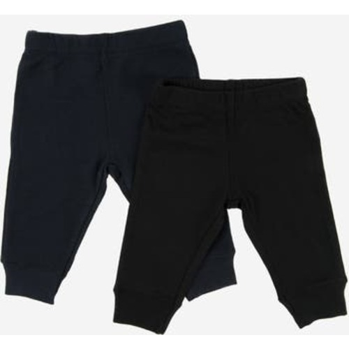 Baby Pants & Leggings Set, Navy Crawling Pant + Colored Legging, 3M