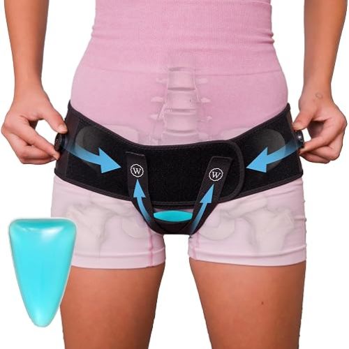 Pelvic Support Belt for Pregnancy & Postpartum - Prolapse Support for Women - Vulvar Varicosities Support(S)
