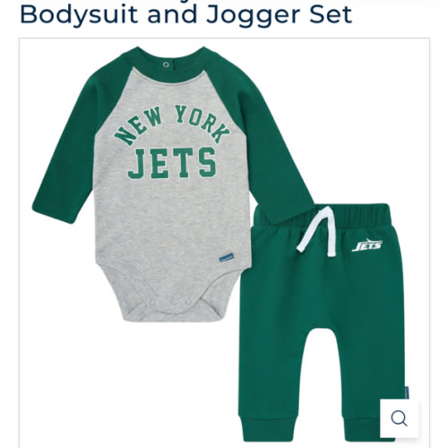 2-Piece Baby Neutral New York Jets Bodysuit and Jogger Set – Gerber Childrenswear
