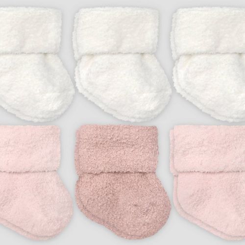 Carter's Just One You® Baby Girls' Ankle Socks 6pk - Pink 0-3M