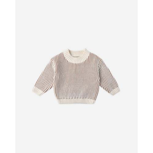 Relaxed Knit Sweater || Gold – Quincy Mae