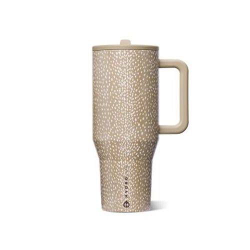 HydroJug 40oz Traveler Straw Tumbler Brown
