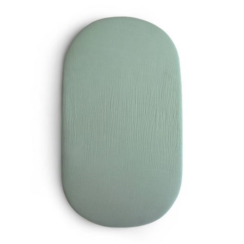 Mushie Extra Soft Muslin Bassinet Crib Sheet