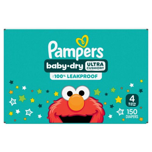 Pampers Baby Dry Diapers - (Select Size and Count)