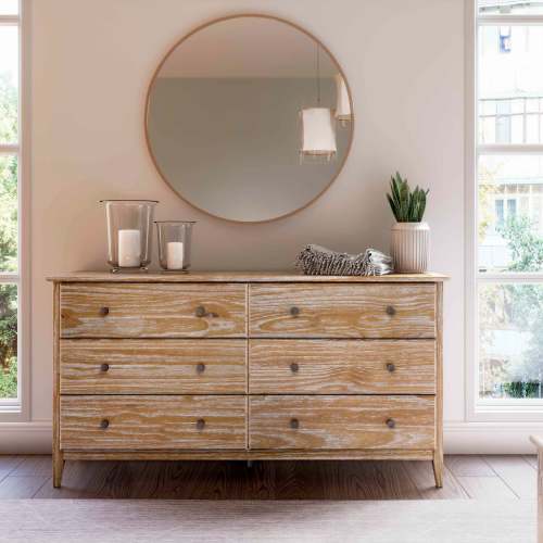 Greenport 6-Drawer Dresser – Grain Wood Furniture
