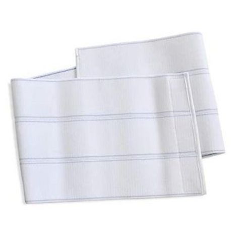 Dealmed Abdominal Binder, White Compression Wrap Support, 3-Panel, 9", Small, 30"-45", Each