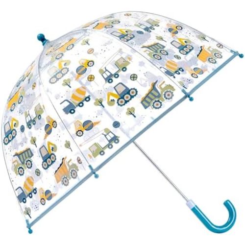 Stephen Joseph, Clear Color Changing Bubble Umbrella, Kids Toddler Umbrella with Dome Canopy