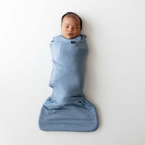 Sleep Bag Swaddler in Slate | Bamboo Sleep Bag | Kyte Baby