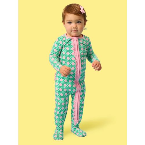 One Piece Footie Pajamas, Modal Blend