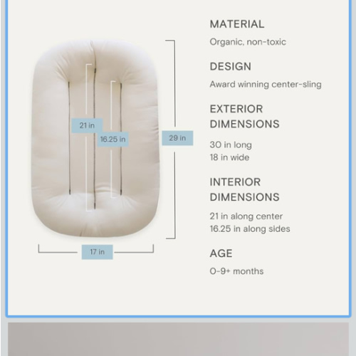 Infant Lounger | Natural