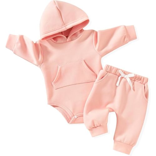 Aalizzwell Infant Baby Winter Hoodie Outfit