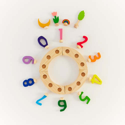Celebration Ring with Number Charms – Sarah's Silks