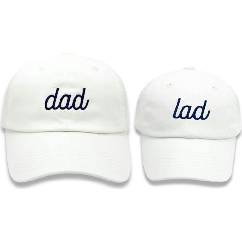 Dad & Lad Baseball Hat Set (Baby & Adult, Youth & Adult)