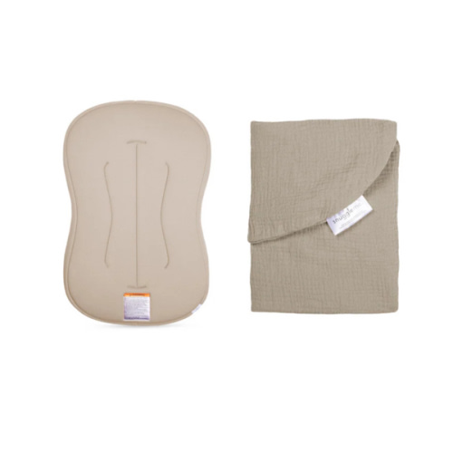 Lounger Curve + Muslin Cover Set | Birch