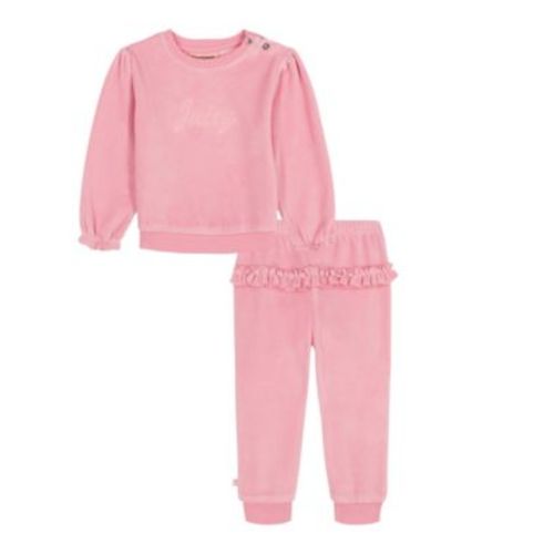 Baby Girls' Top and Pants, 2-Piece Set