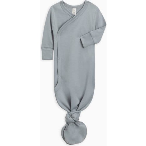 Organic Indy Wrap Gown, 0-3M
