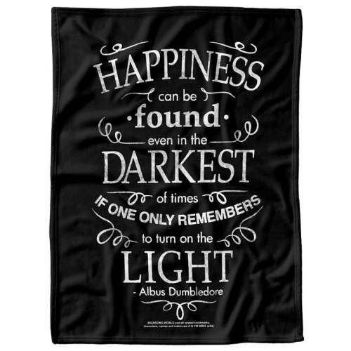 Harry Potter Soft Fleece Baby Blanket for Infant Toddler, All Season Cozy Crib Throw 30"x40" Happiness