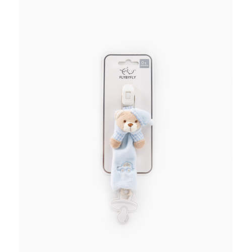 Dummy Clip - Blue - FlyByFly - Nursery and Baby Goods – FLYBYFLY