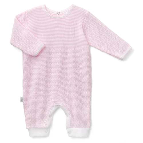 Paty Knit Long Sleeve Solid Color Romper - PatyInc