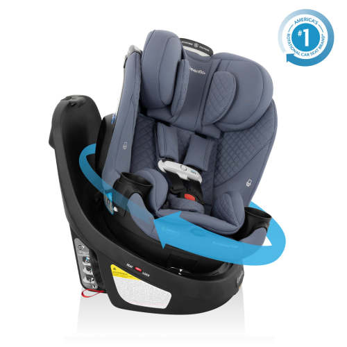 Evenflo Revolve360 Slim 2-in-1 Rotating Car Seat with Green & Gentle Fabric - Evenflo® Official Site – Evenflo® Company, Inc