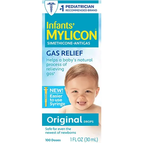 Mylicon Gas Relief Drops for Infants and Babies, Original Formula, 1 Fluid Ounce