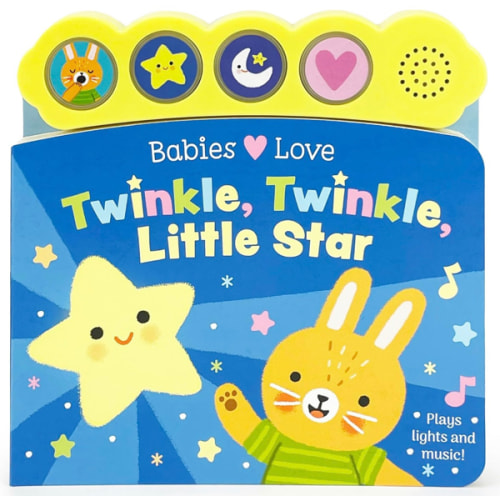 Babies Love Twinkle Twinkle Little Star - Light-Up Board Book with Sounds