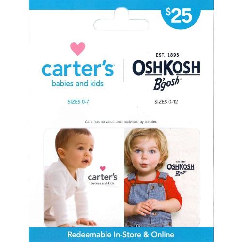 Carter's/OshKosh B’gosh Gift Card $25