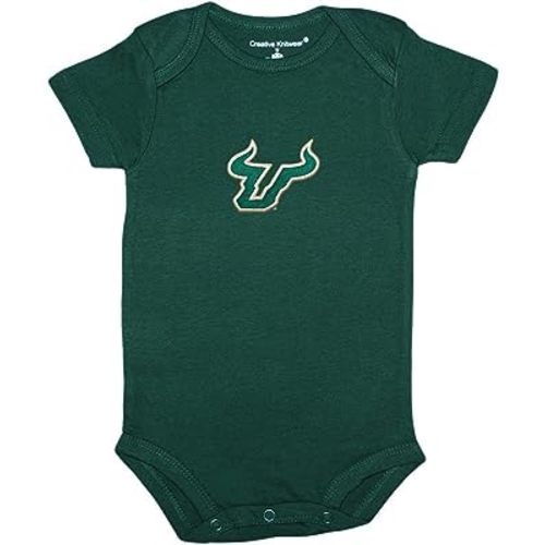 Creative Knitwear University of South Florida Bulls Horns Baby Bodysuit