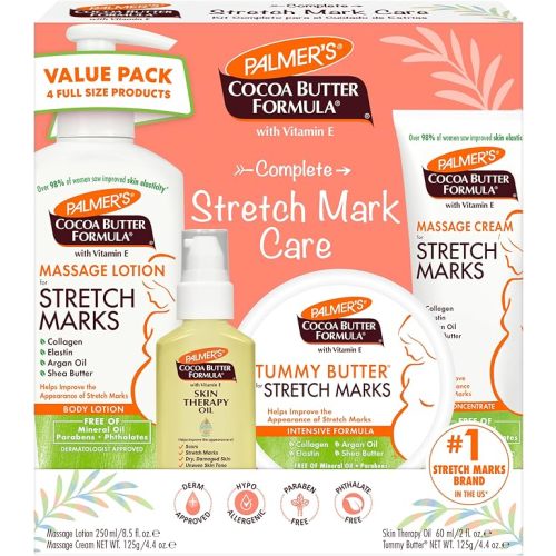 Palmer's Pregnancy Essentials Skin Care Kit, Cocoa Butter Formula (4 Piece)