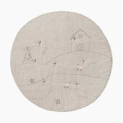 Crane Baby Finley Linen Playmat