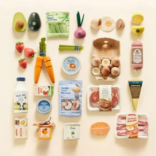Tiny Land® Organic Play Food Collection – 4 Themed Sets