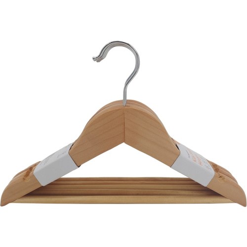 Brilliant Basics Wooden Hangers Kids 5 Pack
