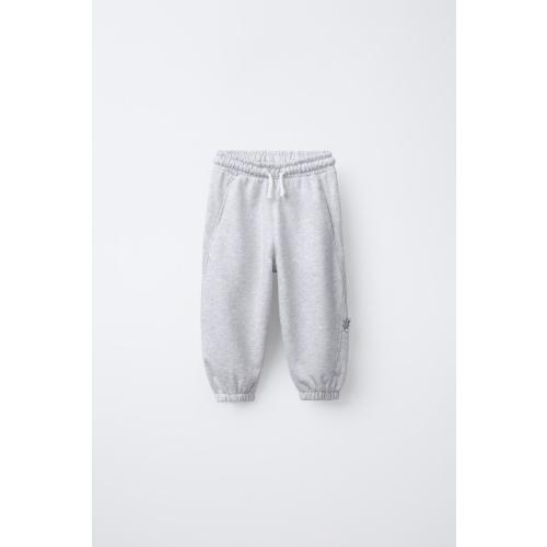 LABEL JOGGER PANTS - Black | ZARA United States