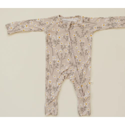 Gracie Bamboo Zipper Footie – Emory & Hope