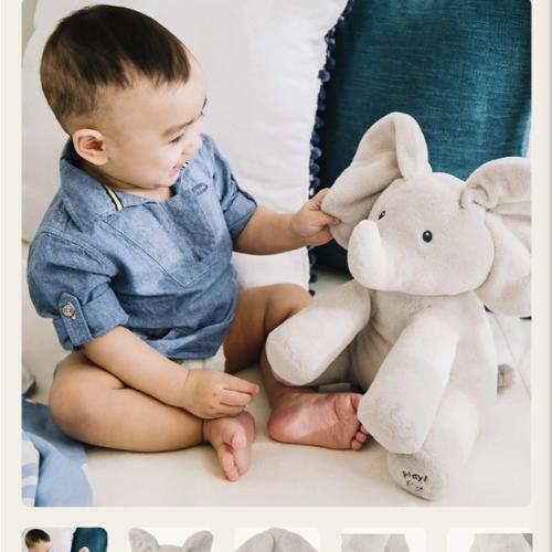 Calmie - Meet Ellie the Elephant - she plays peekaboo with... | Facebook