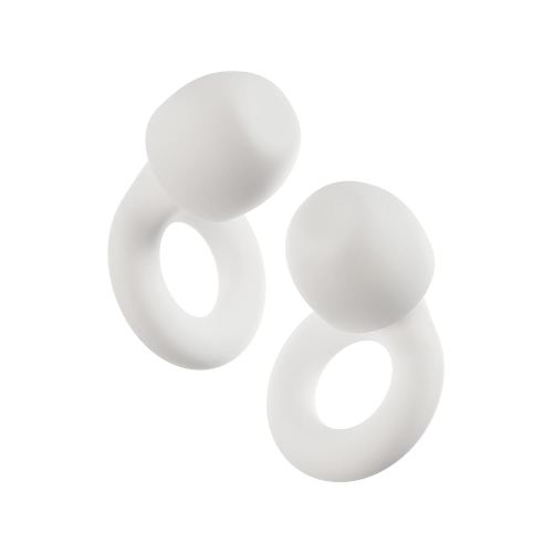 Loop Quiet 2 Ear Plugs Ultra-Comfy Reusable Noise-Reducing Earplugs for Sleep, Deep Focus, Travel, Sensitivity | Flexible Hearing Protection | Customizable Fit | 24dB (SNR) Noise Reduction