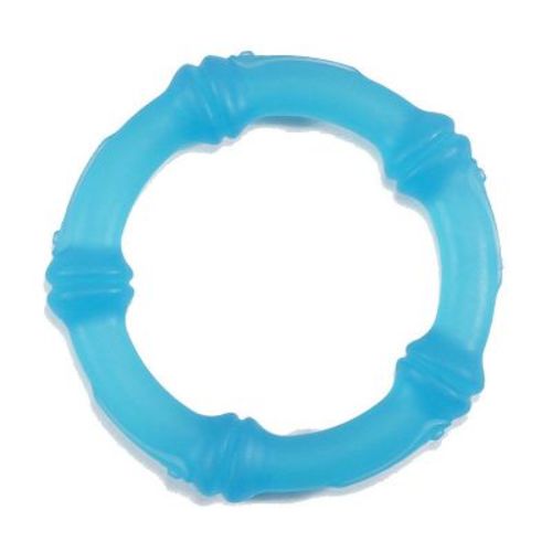 Kidkusion - Gummi Teething Bracelet Bamboo Blue