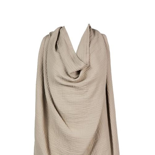 snuggle me® Nursing Cover - 100% Organic Cotton Muslin Nursing Cover Up for Breastfeeding with a BPA-Free Silicone Teether Ring, Ultra-Soft & Lightweight (33.5″ × 39.4″)