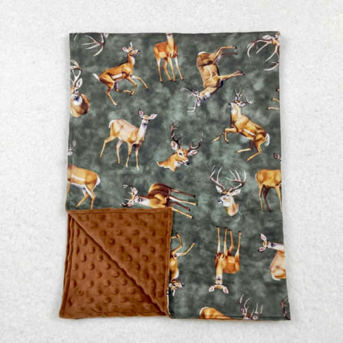 Deer Minky Blanket – Little Southern Brand