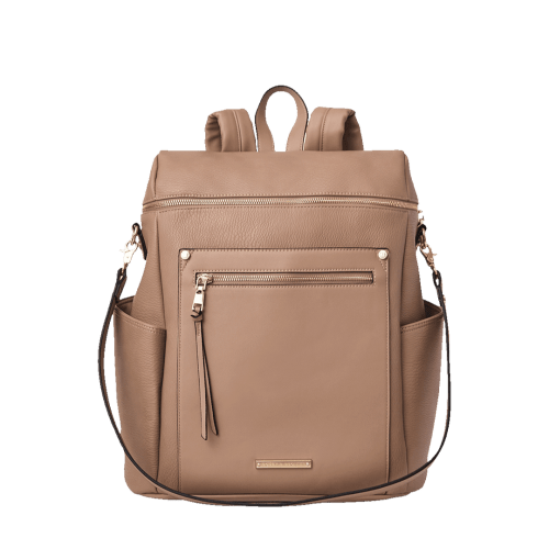 Commuter Backpack Mocha Mousse | Poppy & Peonies – www.poppyandpeonies-us.com