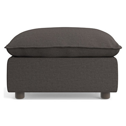 Harbour Natural Flange Nursery Storage Ottoman