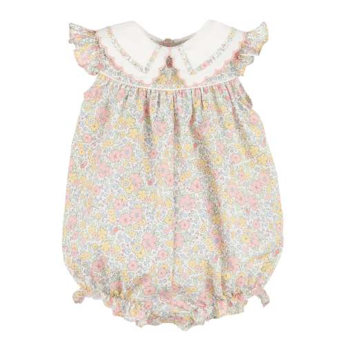 KIT FLORAL COLLARED PLAYSUIT