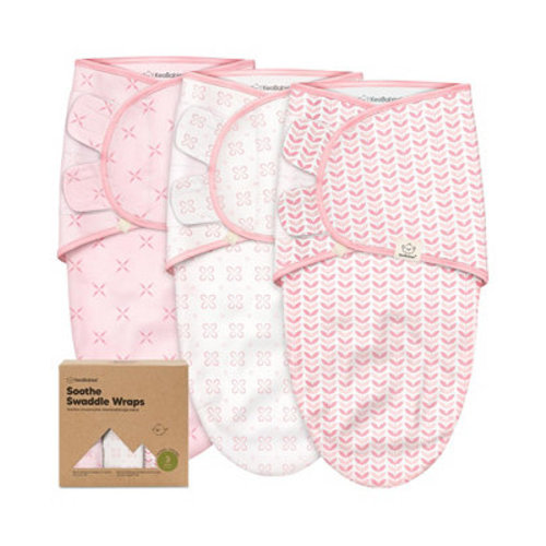 3pk Soothe Baby Swaddle, Organic Baby Swaddle Sleep Sacks, Newborn, Infant Swaddle Sack