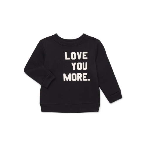 Garanimals Baby Boys Printed Fleece Sweatshirt, Sizes 6-24 Months