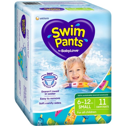 BabyLove Swim Pants Size Small (6-12kg) 11 Pack
