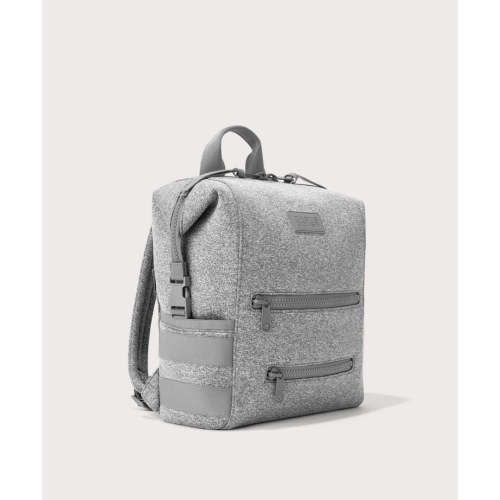 Indi Diaper Backpack in Heather Grey, Medium