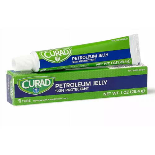 CURAD Petroleum Jelly, Skin Protectant and Moisturizer, 1 oz. Tube HSA/FSA Eligible