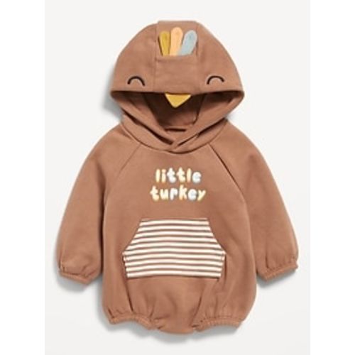Hooded Critter Fleece One-Piece Romper for Baby | Old Navy