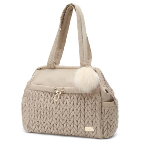 Asha Diaper Bag Tote For Daily Use, Travel Shoulder Diaper Bag With Long Strap